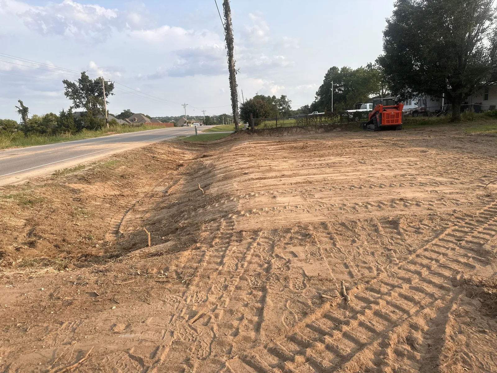 Land clearing and dirt work in Pauls Valley, OK